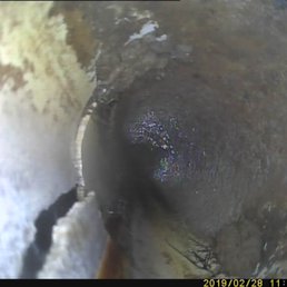 Sewer Scope Camera View